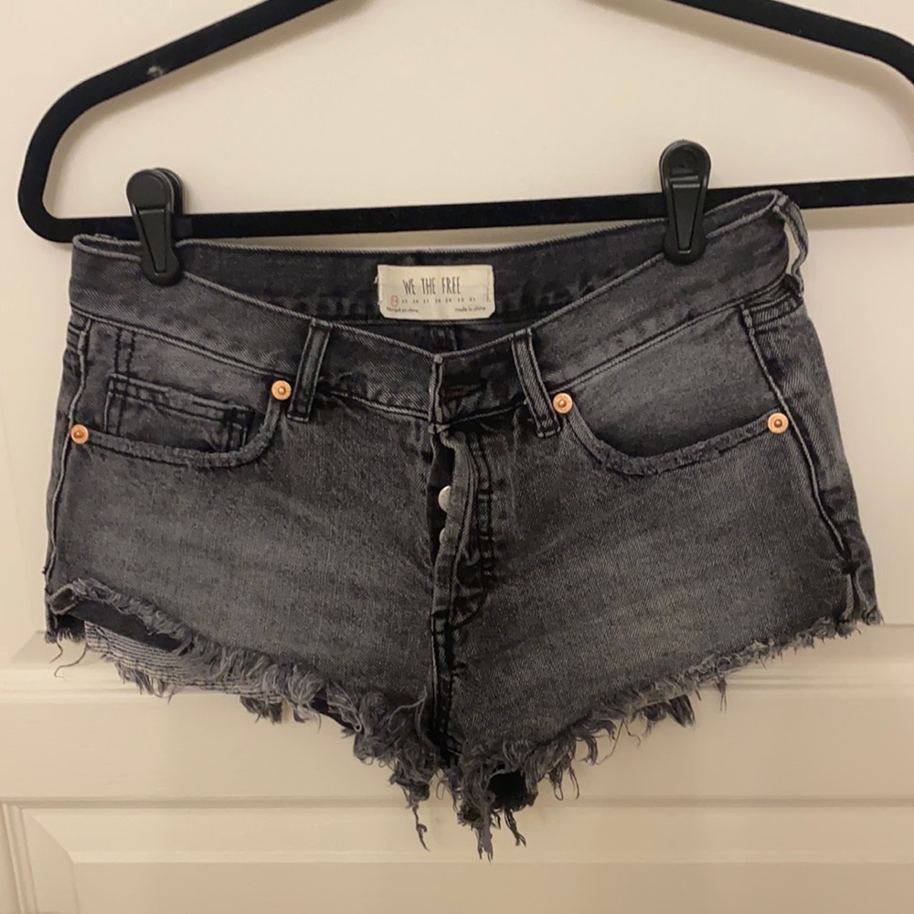 Black Free People Shorts